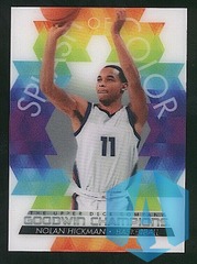 2022 UD Goodwin Champions Splash of Color 3D Lenticular Nolan Hickman RC #LS-NH